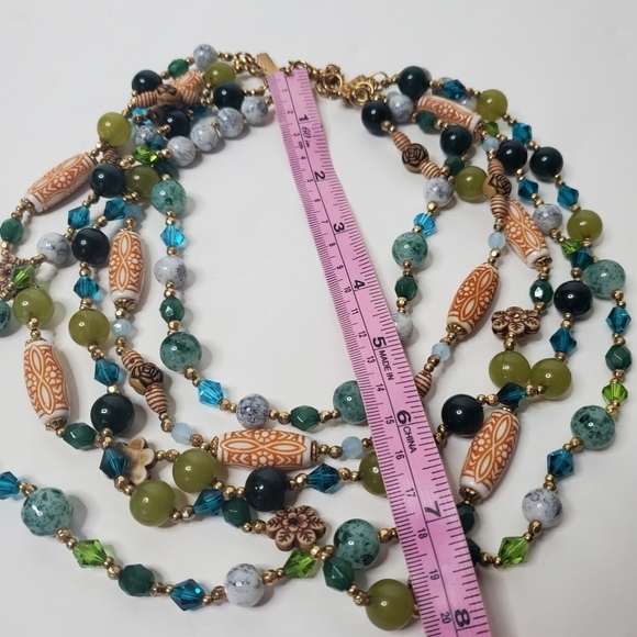 You & I Beaded Necklace Costume Jewelry - Picture 2 of 5